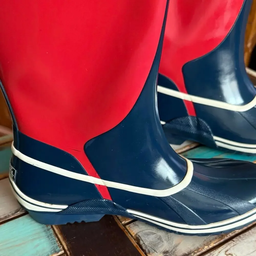 Sorel Sorellington rubber rain boots sz 7 waterproof puddle jumpers NL 1523 698 - Picture 13 of 15